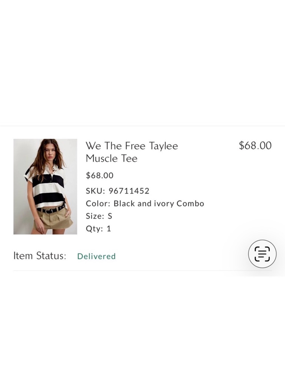 We The Free Taylee Muscle Tee - M - Picture 3 of 3